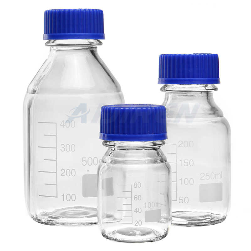 narrow mouth reagent bottle 250ml with blue screw cap online